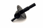 JR Products Drain Petcock, Fits 3/8 in To- 1/2 in Barbs, Black - 04-62415