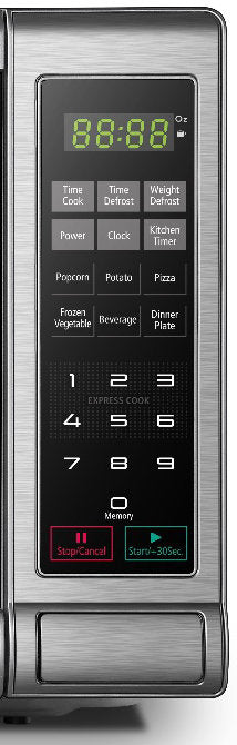 Contoure Microwave Oven, 0.7 Cubic ft Capacity, 700 Watts Cooking Power/1150 Watts Input Power, 10 in Height x 17 in Width x 13 in Depth - RV-787S