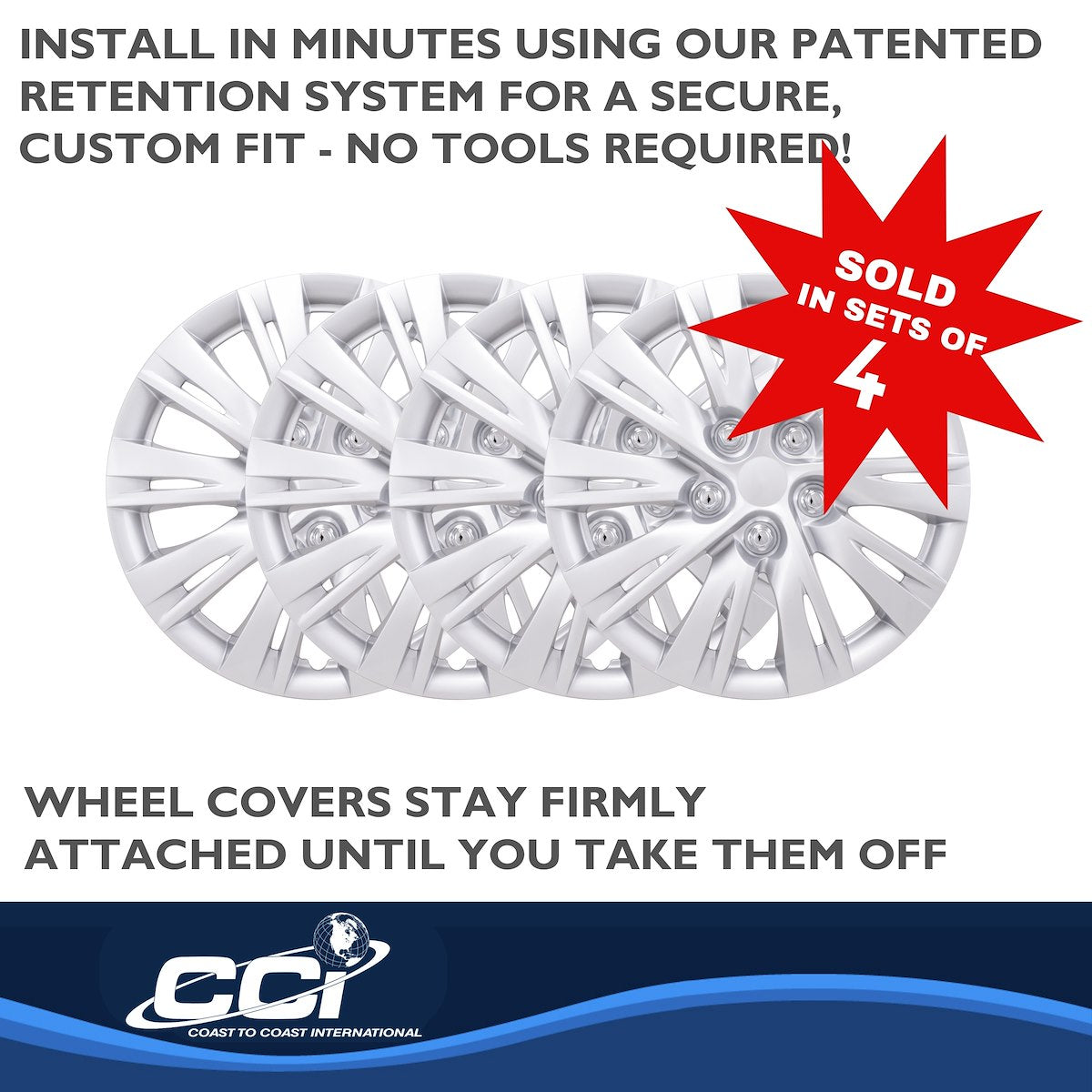 Coast2Coast Universal Wheel Covers IWC103716S product image 4