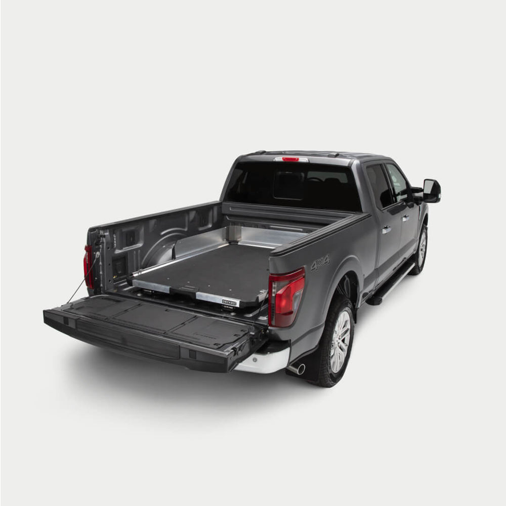 Cargo Glide Bed Slide Side Rail Kit, Use With CargoGlide 2.0 Bed Slide, 48 in Width x 8 in Height, Extruded Aluminum - C0020-HS48-ALM