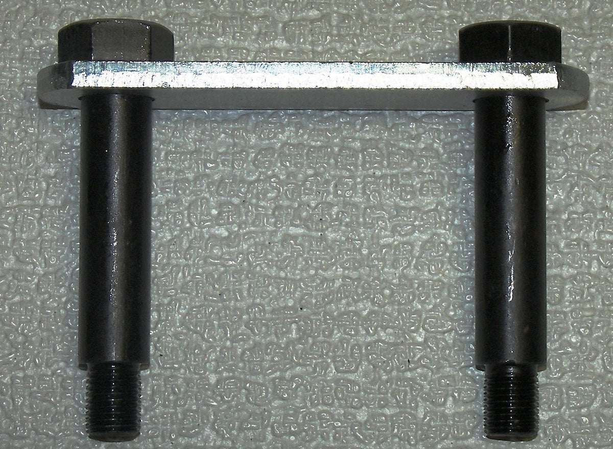 AP Products Trailer Axle Leaf Spring Shackle Plate, 2 Holes Per Plate, 3-1/8 in Length Hole Center To Hole Center - 014-133485