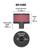 K&N Valve Cover Breathers and Components 62-1160 product image 5