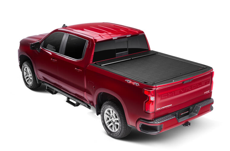 Roll-N-Lock Tonneau Cover, M-Series, Black, Vinyl Over Aluminum - LG263M