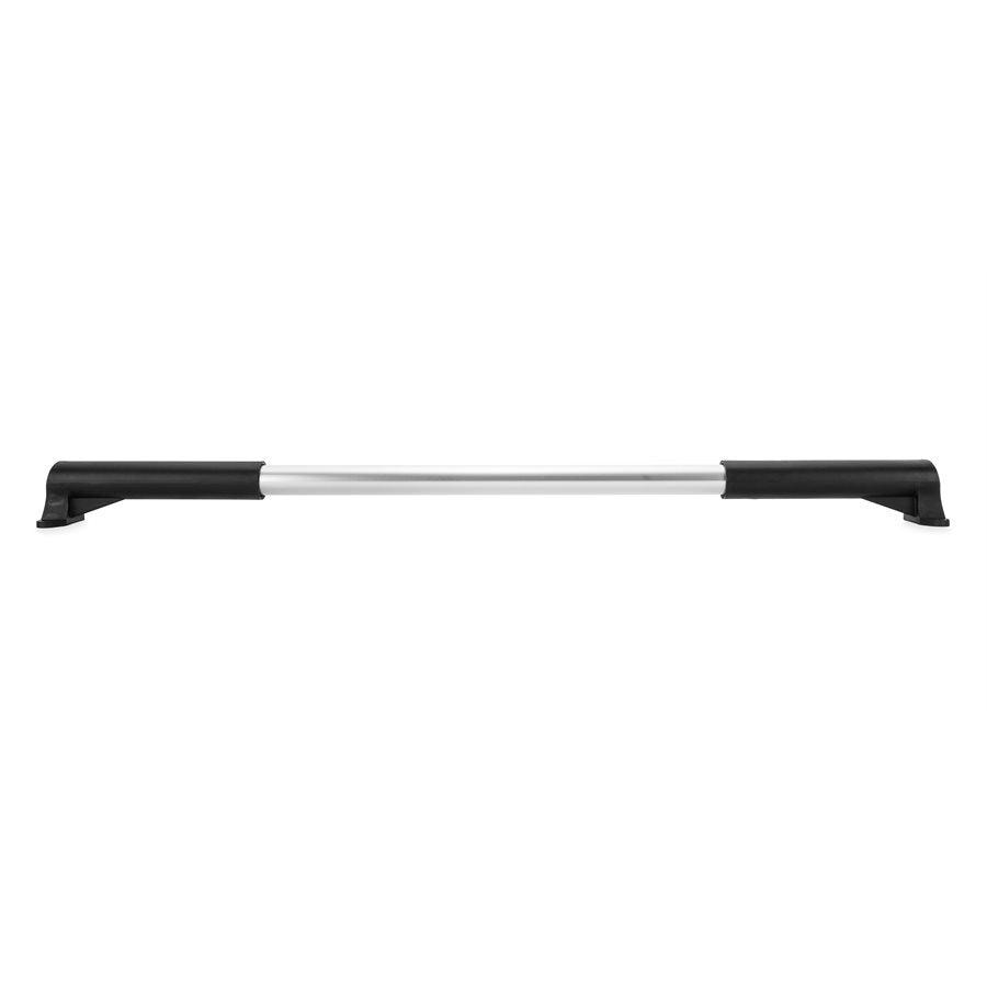 Camco Screen Door Push Bar, Adjustable From 21-1/4 in to 28-5/8 in, Black, Aluminum Bar With Molded Handles - 42183