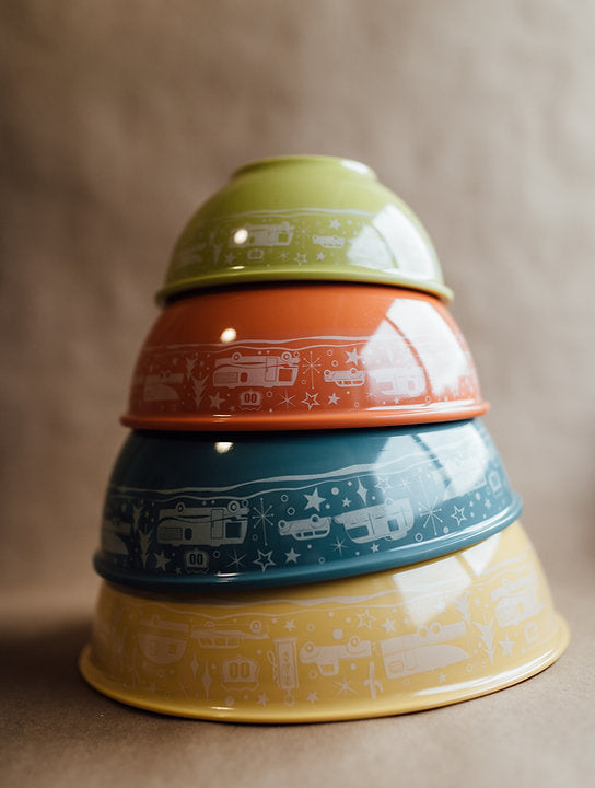Camp Casual Kitchen Bowl, Set Of 4 - CC-006