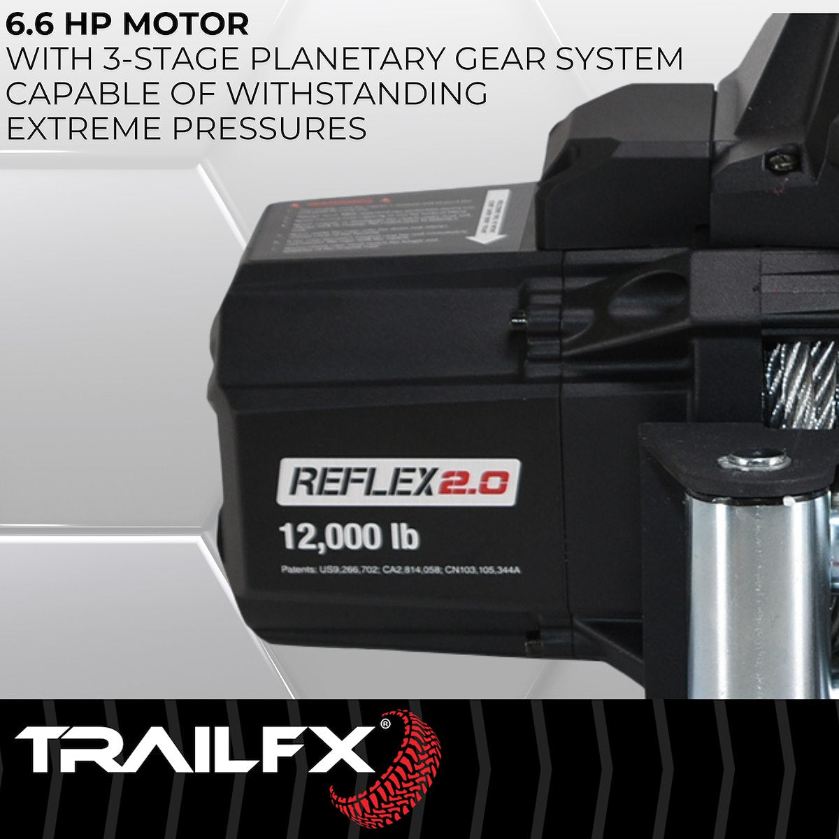 TrailFX Winches & Recovery Gear WR212B product image 5