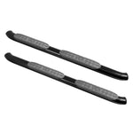 Westin Nerf Bar, 4 in Oval Bent, Black, Steel - 21-24065