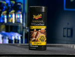 Meguiars Leather Conditioner, 25 Full Size Wipes - G10900