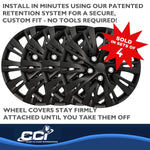 Coast2Coast Universal Wheel Covers IWC103716BLK product image 4