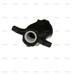 Pollak Trailer Wiring Connector, 7-Way Round Plug Side, Black - 12-706E