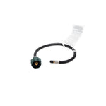 Camco Propane Hose, Type 1 ACME Nut x 1/4 in Inverted Male Flare, 20 in Length - 59073