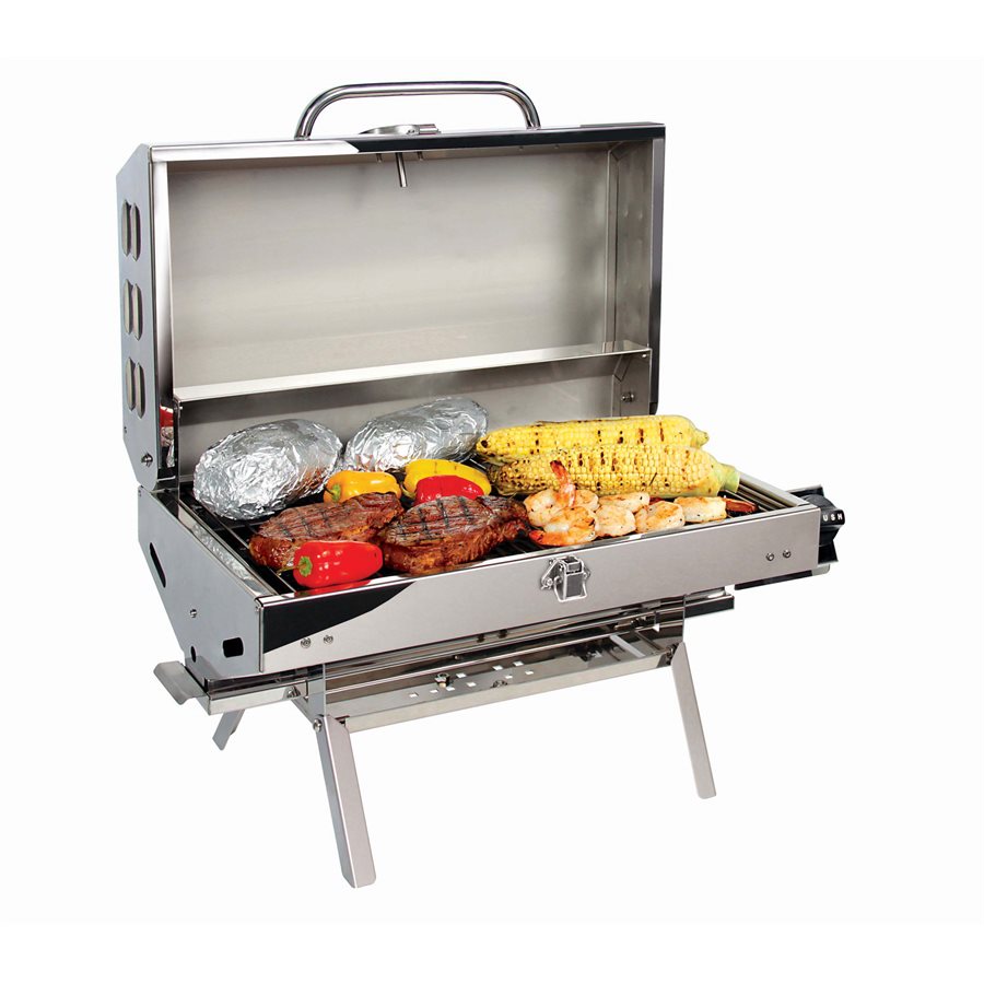 Camco Barbeque Grill, Stainless Steel - 57305