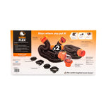Camco Sewer Hose, 20 ft Extended Length, 3 in Diameter, 23 Mil Polyolefin Reinforced With Steel Wire - 39741
