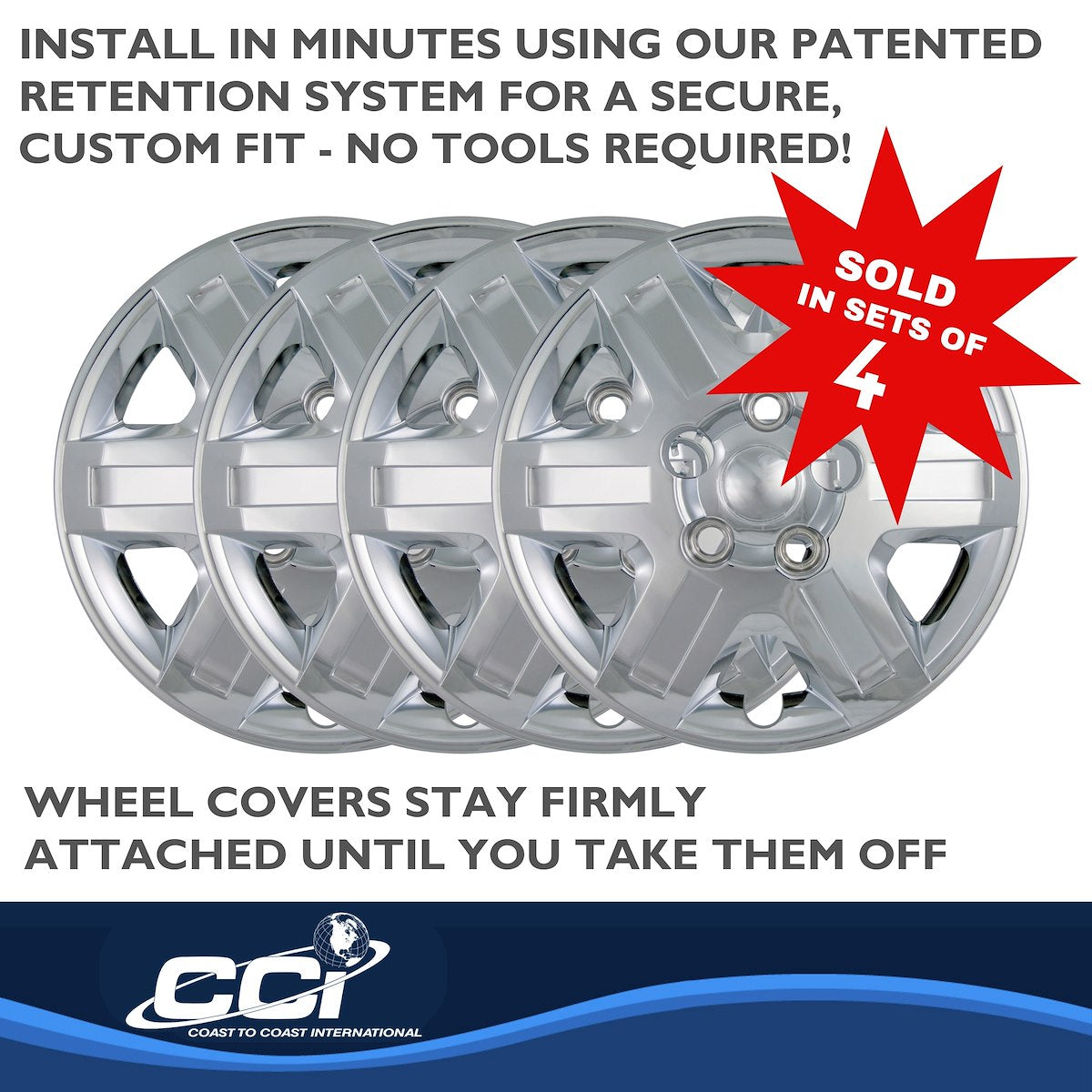 Coast2Coast Universal Wheel Covers IWC45116C product image 4
