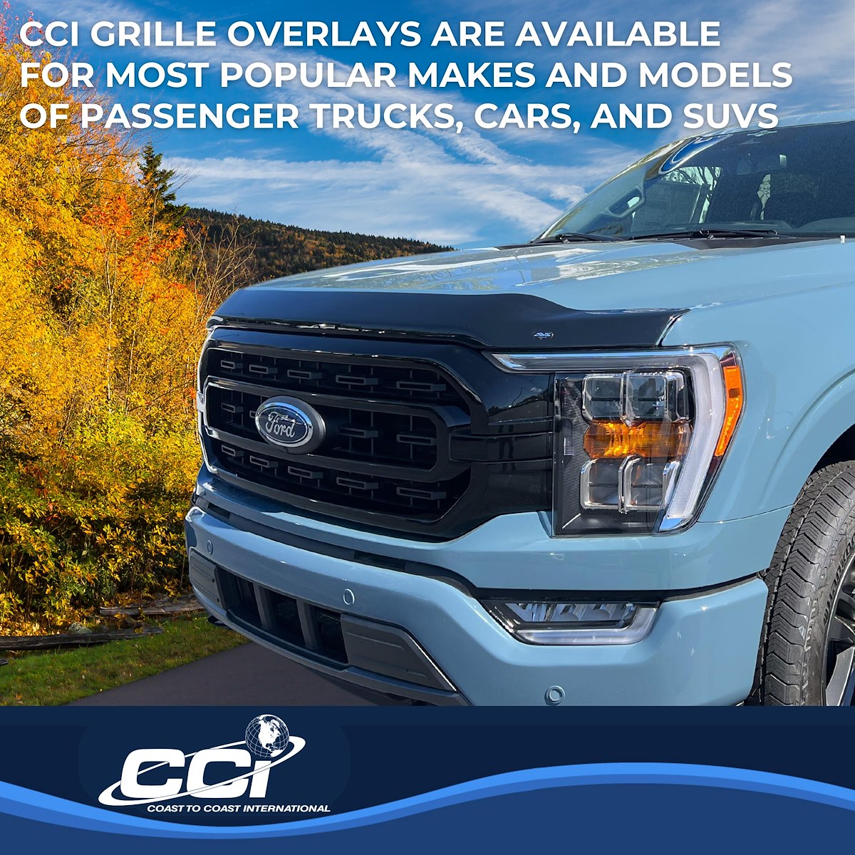 Coast2Coast Grille Overlays GI184BLK product image 5
