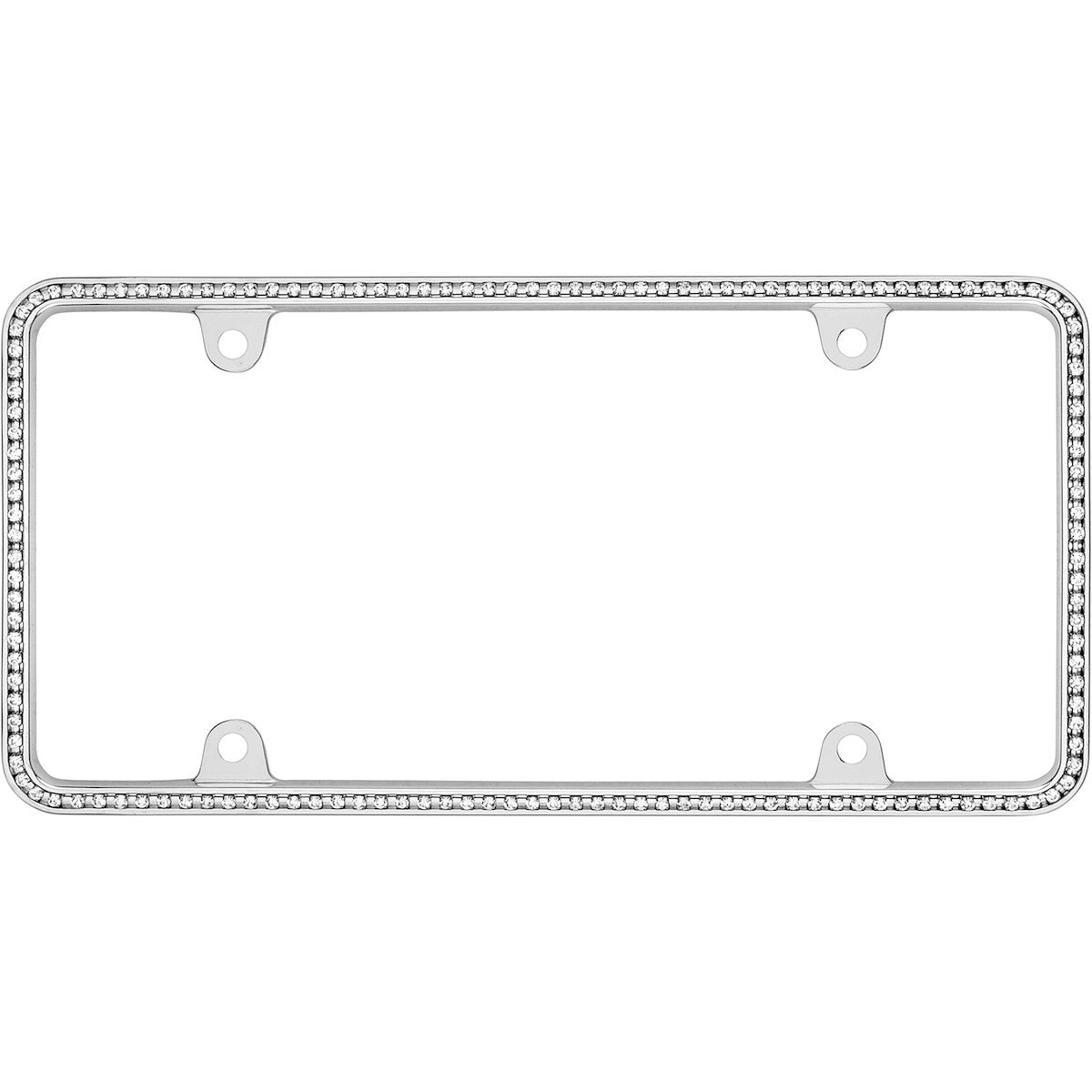 Cruiser License Plate Frame, Chrome Plated - 18130