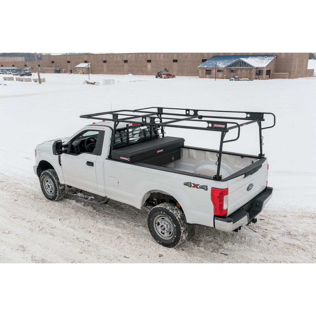Weather Guard Headache Rack, Matte Black, Steel, Only Works WIth Weatherguard 1275-52-02 - 1059-52-01