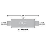 MagnaFlow Exhaust Products Exhaust Muffler 10416 product image 19