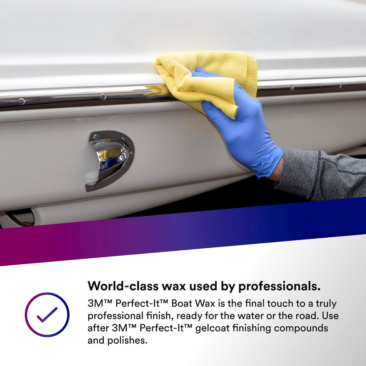 3M Marine Wax, 1 qt Bottle - 36113