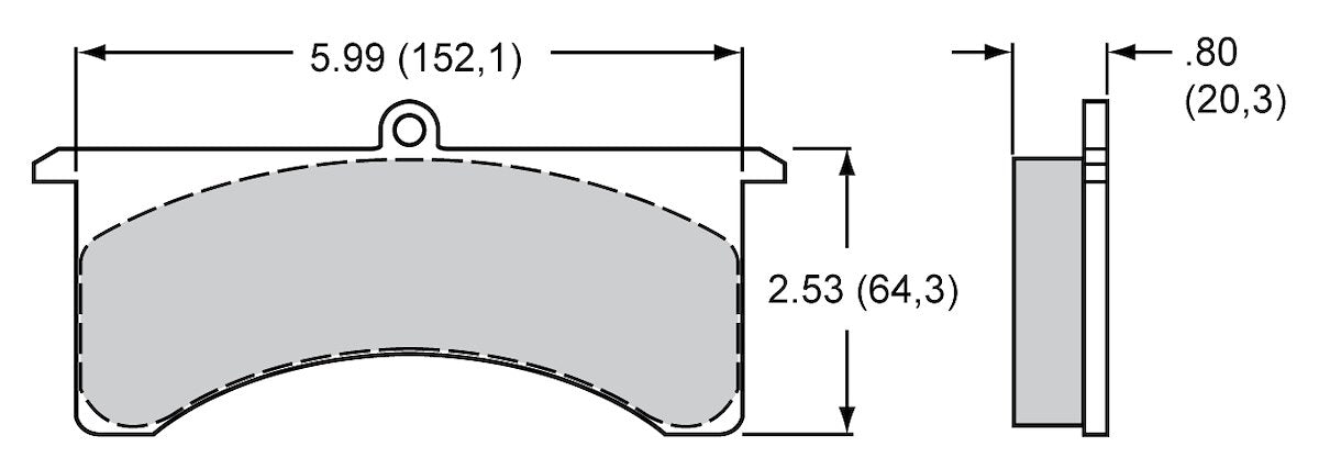 Wilwood Brakes Disc Brake Pads 15A-5736K product image 1