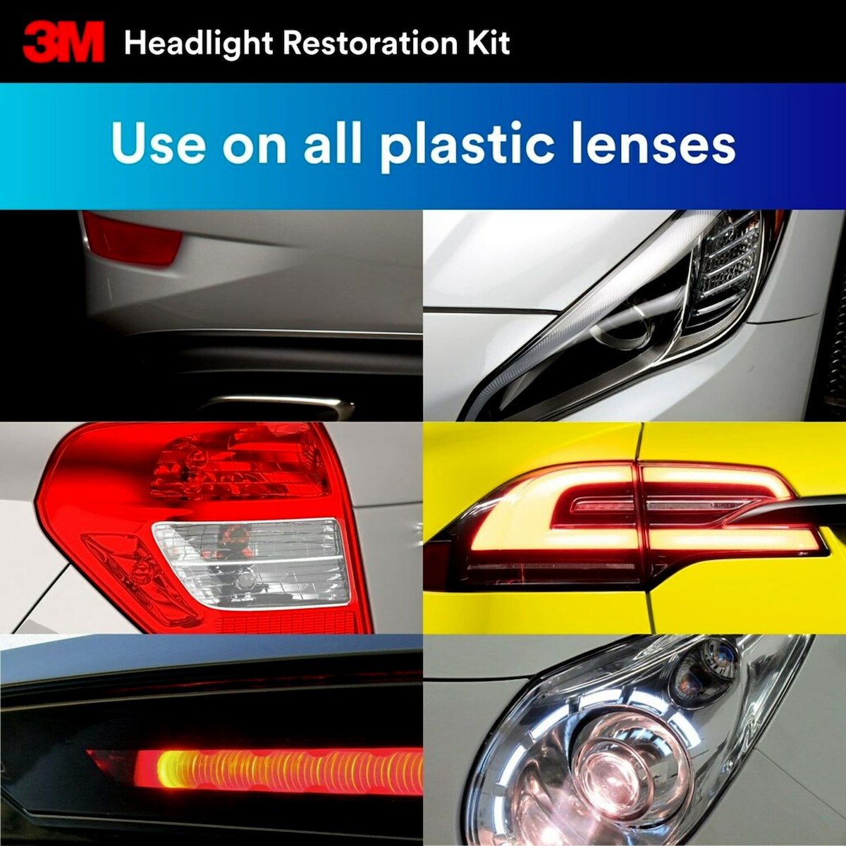 3M Headlight Restoration Kit - 39008