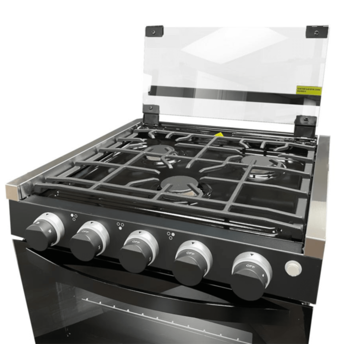 Furrion Stove, Black, 22 in Width x 16 in Height x 19 in Depth, 8000 BTU Front Burners And 6500 BTU Rear Burners - CF-RV17BB