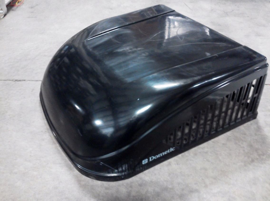 Icon Air Conditioner Shroud, 29-1/2 in Length x 27-1/2 in Width x 10-3/4 in Height, Black - 12273