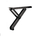 BAL RV Trailer Stabilizer Jack Stand, 3000 lb Static Load Capacity, 31 in, Required Trailer Stabilizer Jack Stand Connecting Channel, Set Of 2 - 23231