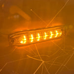 Putco Warning Light, 4 in Length, 30 Light Patterns, 12 V - 950204