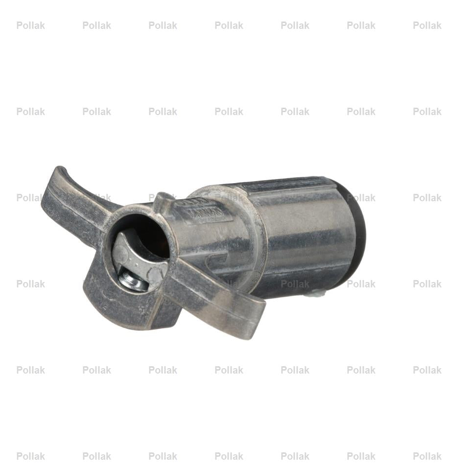 Pollak Trailer Wiring Connector, 6-Pole Round - 6P-100V