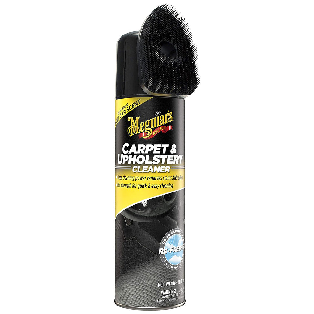 Meguiars Carpet Cleaner, 19 oz Aerosol Can - G191419