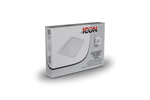Icon Skylight, 4 in High Bubble Type Dome, For 22 in Length x 14 in Width Opening, 26 in Length x 18 in Width Flange - 01819