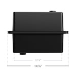 Camco Battery Box, Fits Group 24 Batteries, 14-7/8 in Height x 9-5/8 in Width x 10-1/4 in Depth, Black - 55371