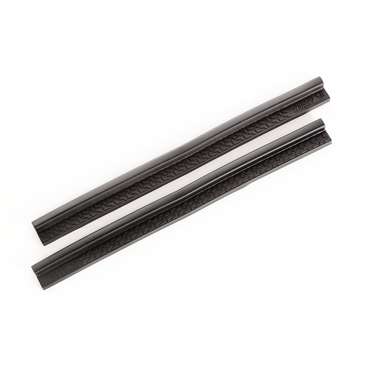 Rugged Ridge Door Sill Protector, Black, Set Of 2 - 11216.22