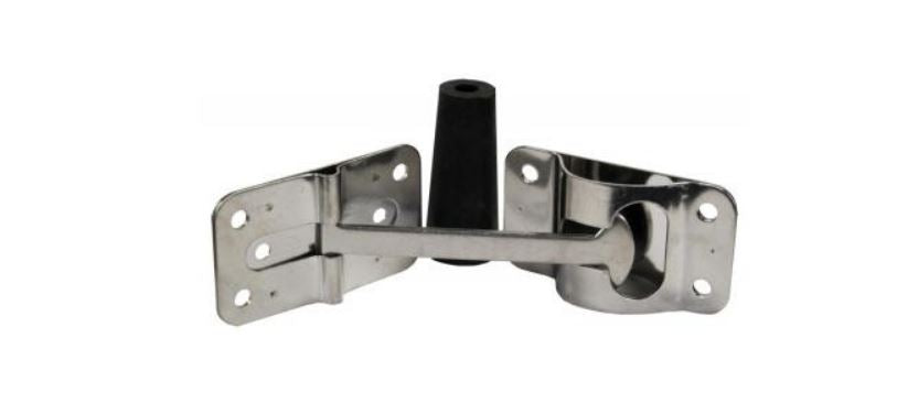 JR Products Door Catch, 4 in Length, Stainless Steel - 10615