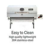 Camco Barbeque Grill, Stainless Steel - 57305
