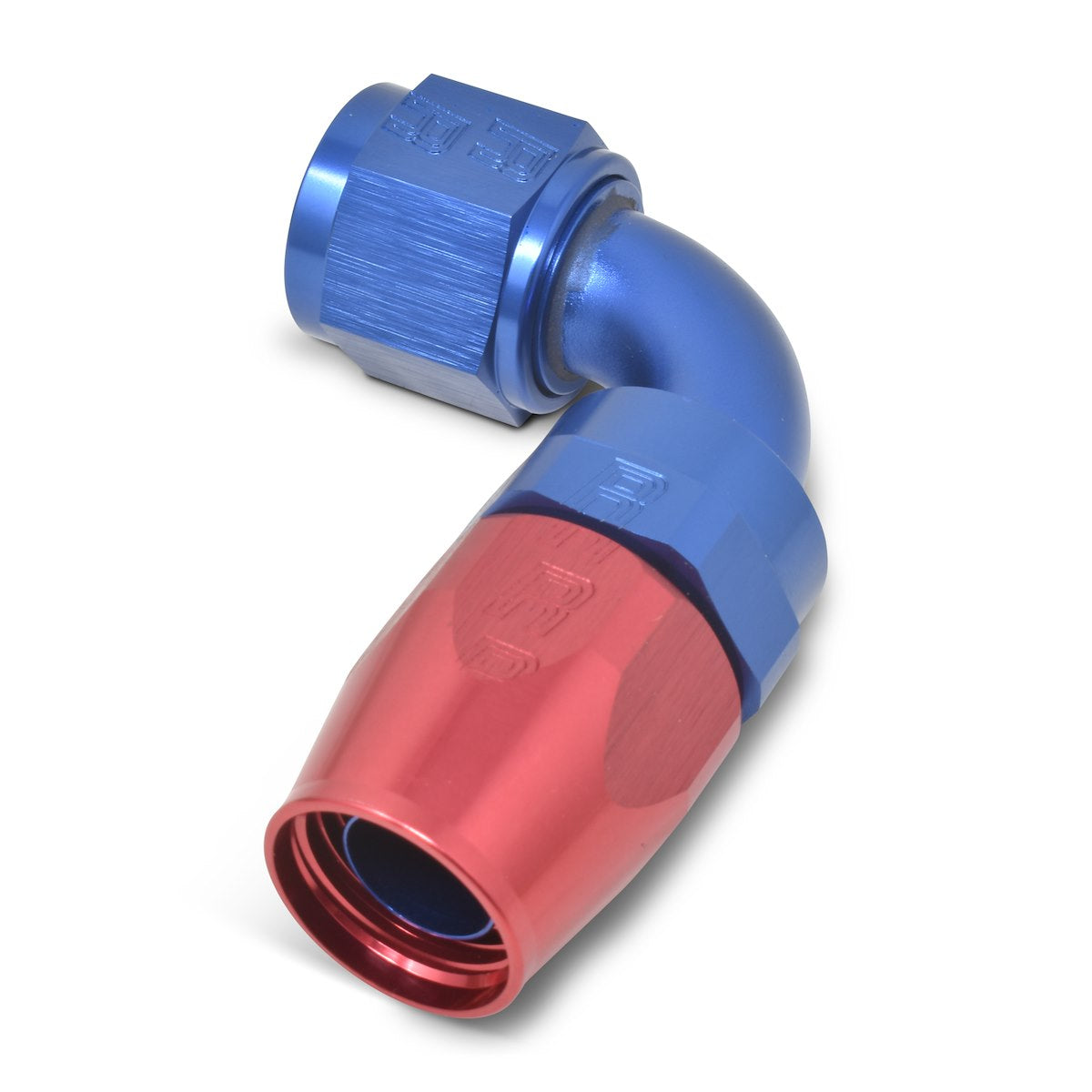 Russell Automotive Hose End Fitting, -10 AN Hose, -10 AN Outlet, 90 degree - 610180