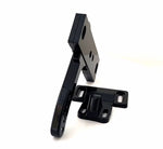 JR Products Screen Door Latch, 3 in Mounting Holes From Centre, Black - 10775