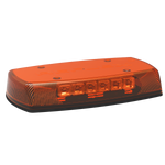 Ecco Electronic Warning Light, 15 in Length x 9 in Width x 2-1/2 in Height, Reflective And TIR Optic LED Module, Amber LED/Lens - 5590A