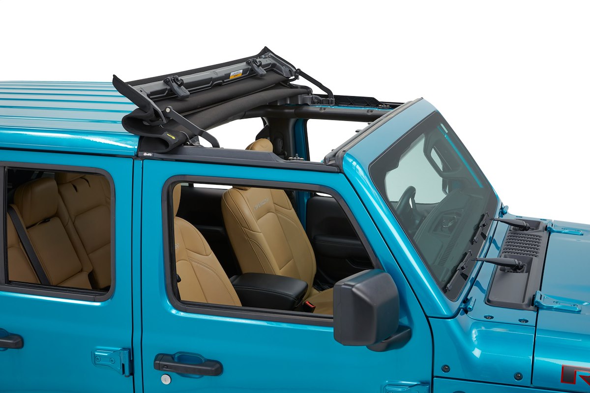 Bestop Soft Top, Black Twill - 52454-17