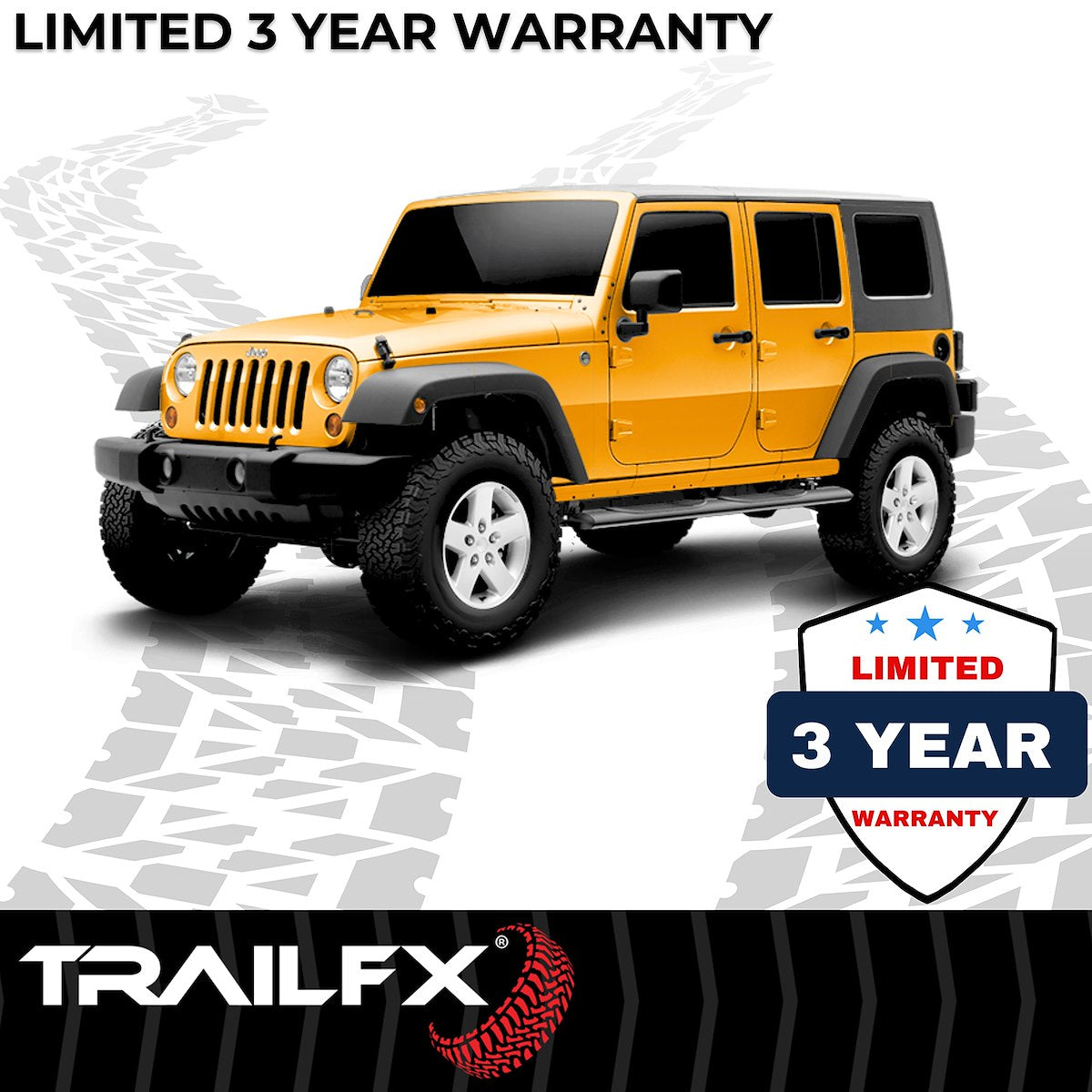 TrailFX Running Boards & Nerf Bars A1510B product image 8