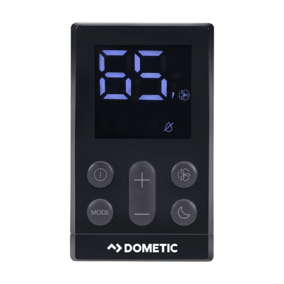 Dometic Wall Thermostat, 12 V DC, Black - 9610007991