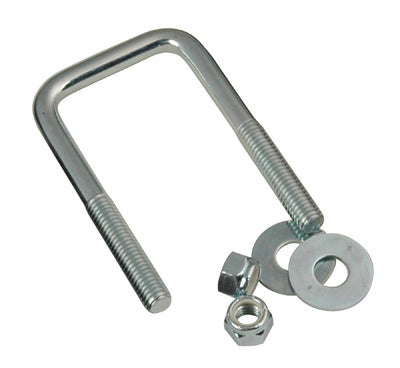 C.E. Smith Company Trailer Boat U Bolt, 3 in Inside Length, 3-1/8 in Inside Width, 7/16 in-14 Thread Size - 15252A
