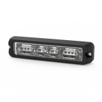 Ecco Electronic Warning Light, ED3712 SERIES, 5.2 in Width x 0.8 in Depth x 1.2 in Height, LED - ED3712AB