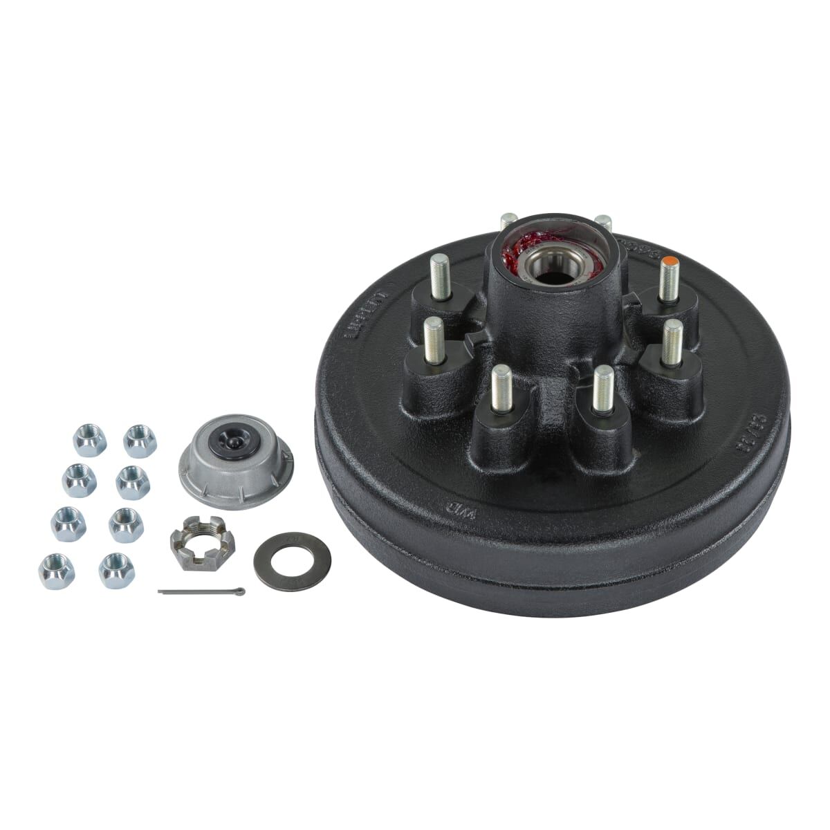 Lippert Trailer Brake Hub and Drum for 7,000 lb Axle, 8 x 6.5 in - 2024013260
