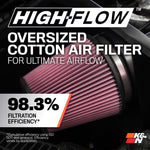 K&N Air Cleaner Assemblies and Air Intake Kits 77-1561KP product image 9