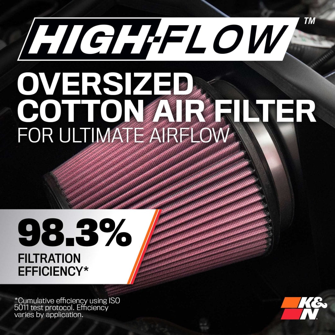K&N Air Cleaner Assemblies and Air Intake Kits 77-1561KP product image 9