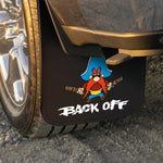 Plasticolor Mud Flap, Black, Set Of 2 - 000502C01