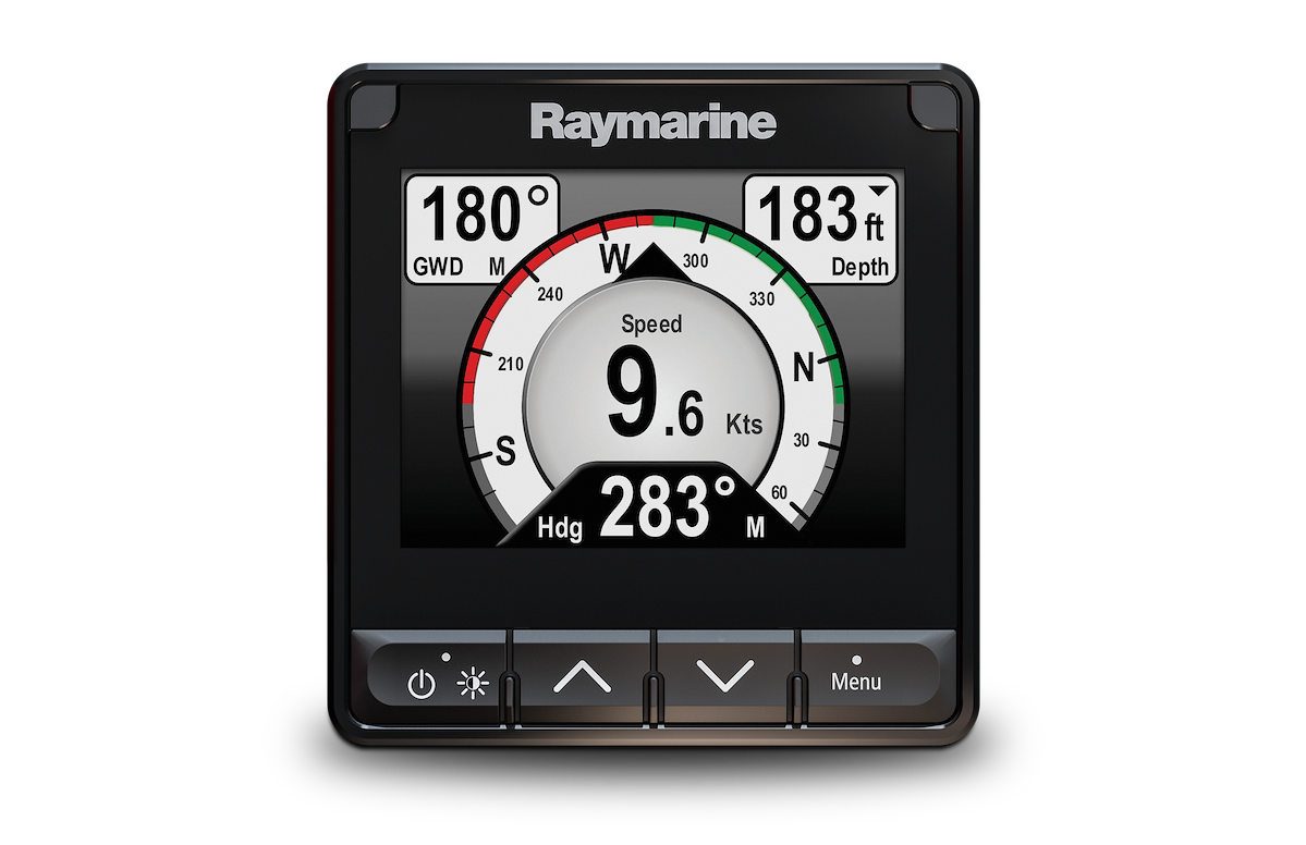 Raymarine Sailboat Instrument Kit, i70s, 4 in LCD Display, 1.7 Watt Power Consumption - E70327
