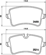 Brembo Brake Rotors P85119 product image 4